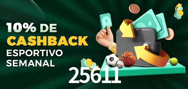 10% de bônus de cashback na 25611